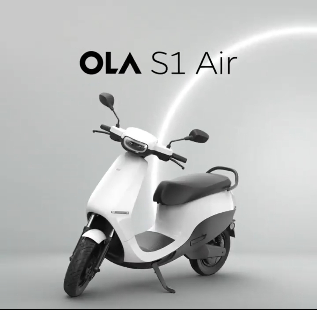 Ola S1 Air – ओला इलेक्ट्रिक ने केली स्वस्त नवीन इलेक्ट्रिक स्कूटर लाँच
